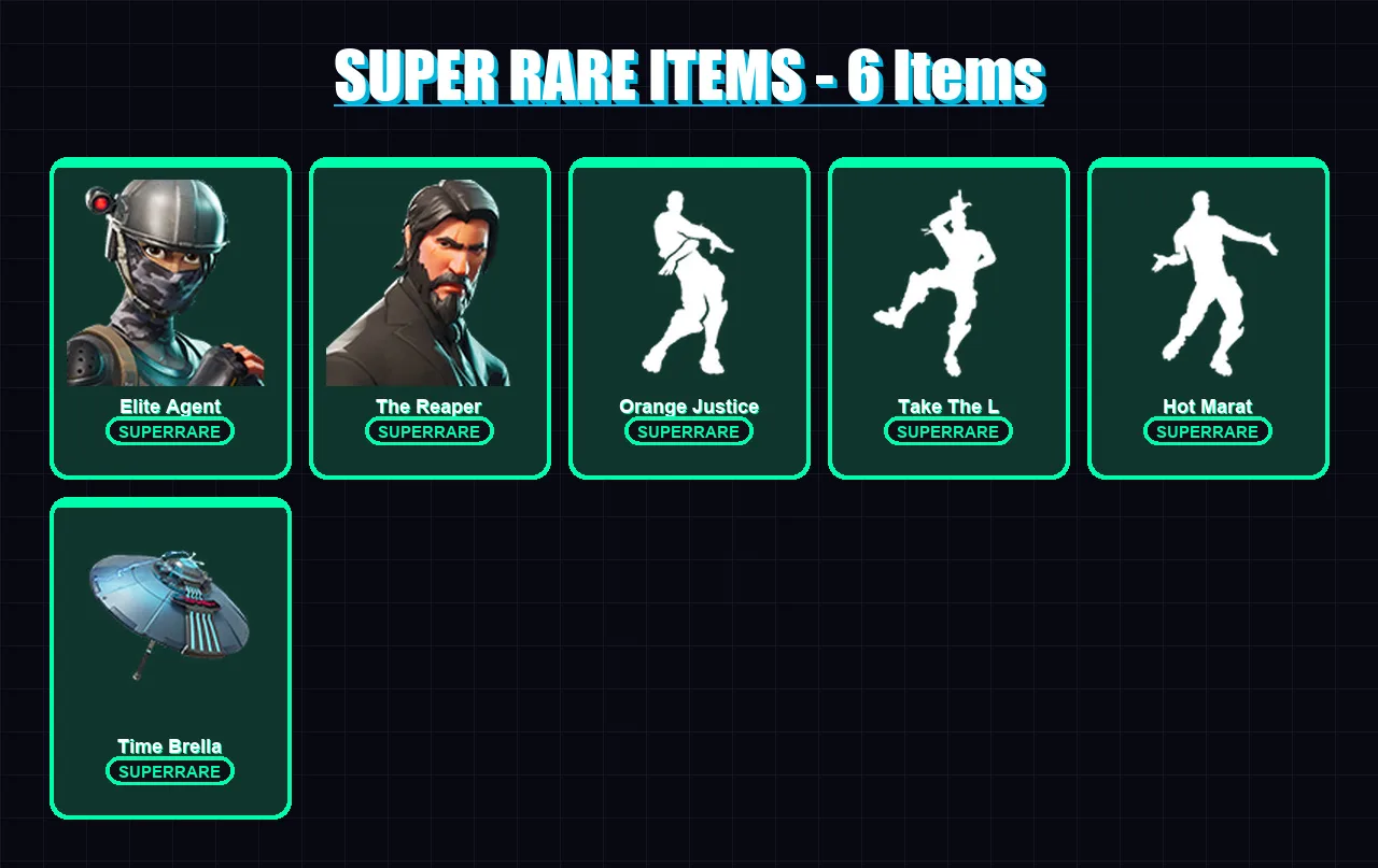 [PC/XBOX/PSN] | Elite Agent | The Reaper | Valor | Lynx | Raven | 54 skin | 48 pickaxe | 54 emote | 55 glider | Lv834