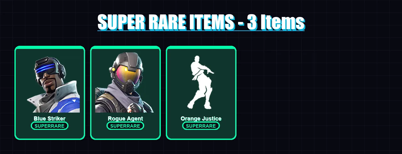 [PS4/PS5/XBOX/PC] | Blue Striker | Rogue Agent | Omega | The Visitor | Valor | 33 skin | 27 pickaxe | 26 emote | 25 glider | Lv272