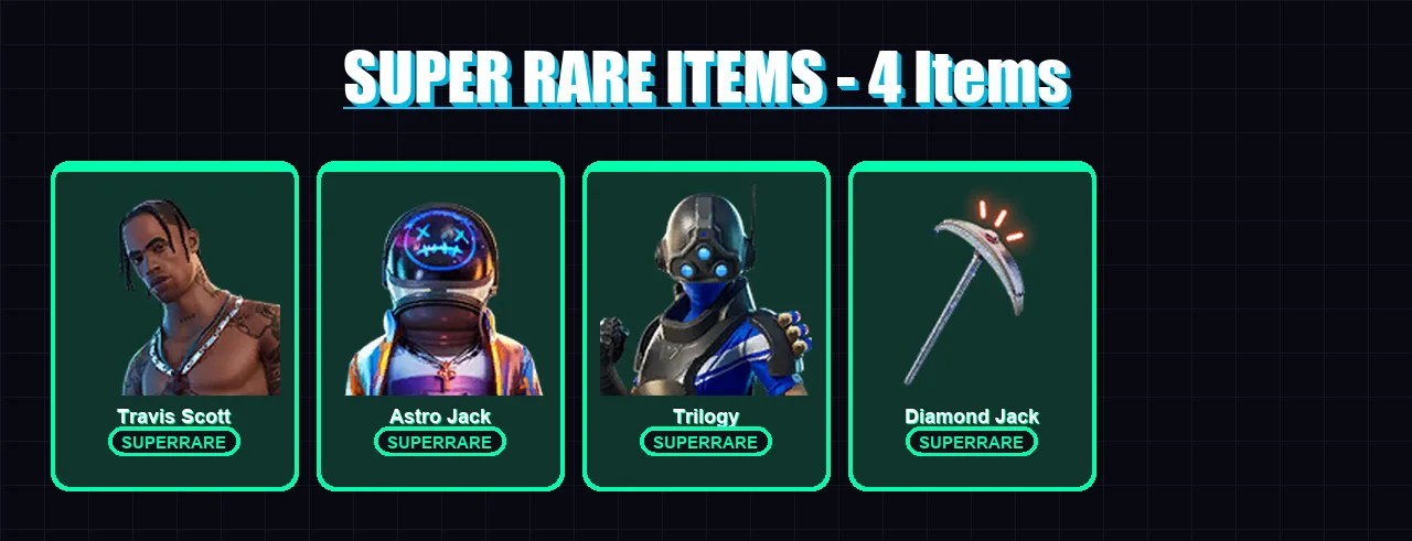 [PS4/PS5/PC] | Travis Scott | Astro Jack | Trilogy | Midas Rex | Gear Specialist Maya | 118 skin | 116 pickaxe | 98 emote | 87 glider | Lv1349