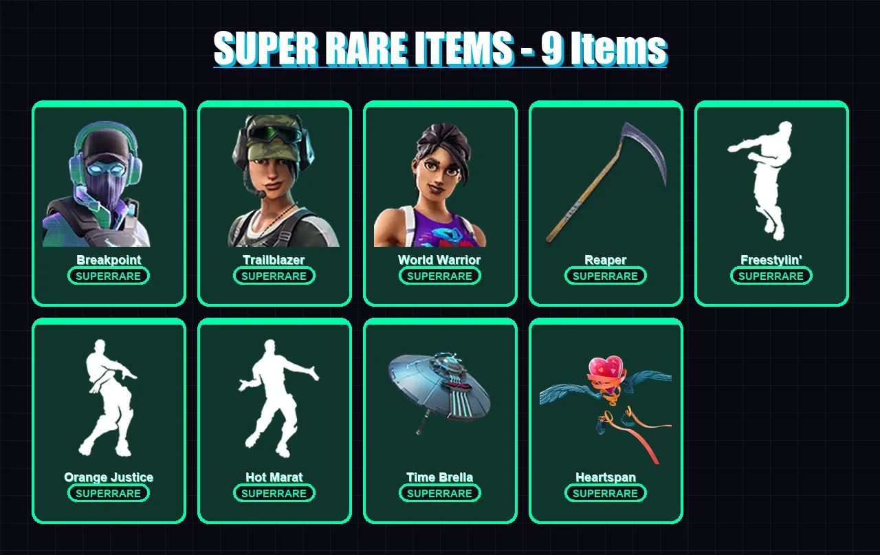 [PS4/PS5/XBOX/PC] | Breakpoint | Trailblazer | World Warrior | Ruin | Enforcer | 113 skin | 164 pickaxe | 159 emote | 157 glider | Lv2416