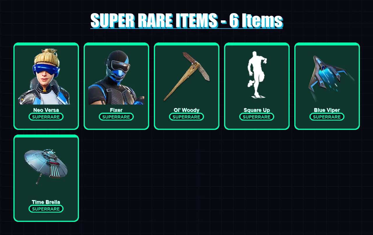 [PC/XBOX/PSN] | Neo Versa | Fixer | Mizuki | Omegarok | Kado Thorne | 93 skin | 105 pickaxe | 93 emote | 85 glider | Lv1468 — Fortnite account