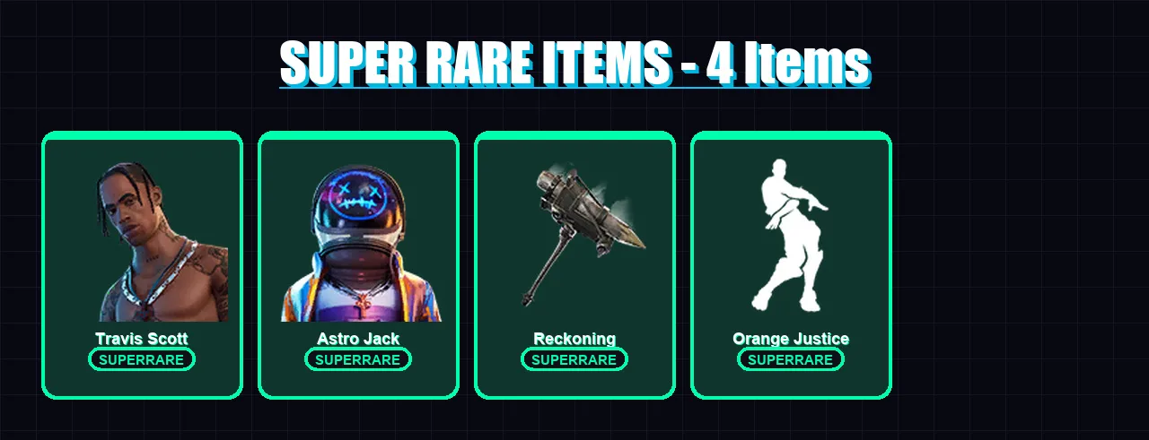 [PS4/PS5/XBOX/PC] | Travis Scott | Astro Jack | Fusion | Deadpool | Midas | 41 skin | 43 pickaxe | 36 emote | 38 glider | Lv659
