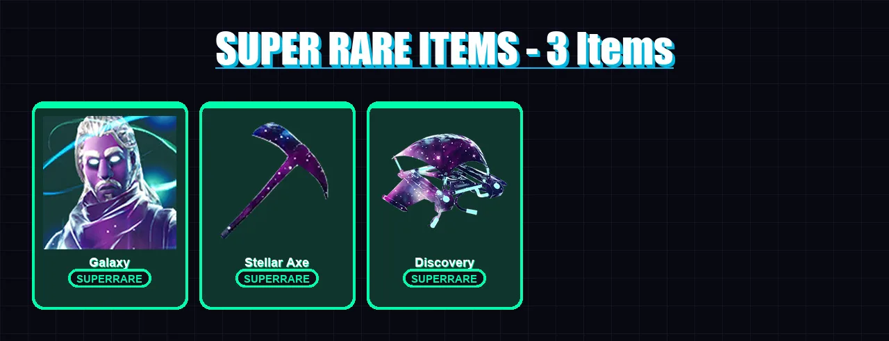 [PC/PSN] | Galaxy | Explorer Emilie | Slayer Juice WRLD | Santa Dogg | Mr. Dappermint | 5 skin | 26 pickaxe | 13 emote | 16 glider | Lv191