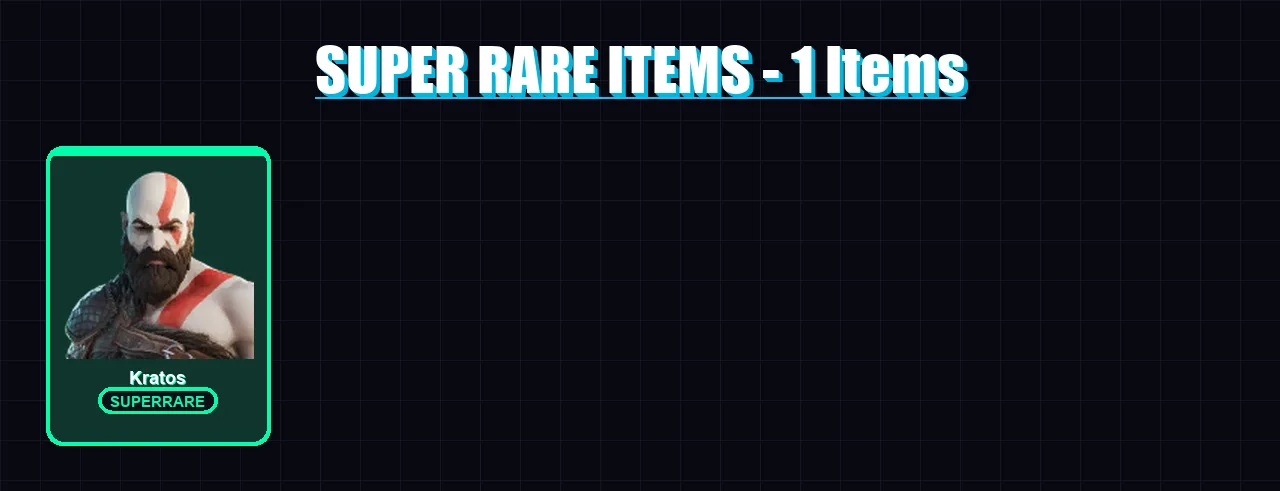 [PC] | Kratos | Predator | Mandalorian | Mave | Mancake | 7 skin | 7 pickaxe | 6 emote | 11 glider | Lv126