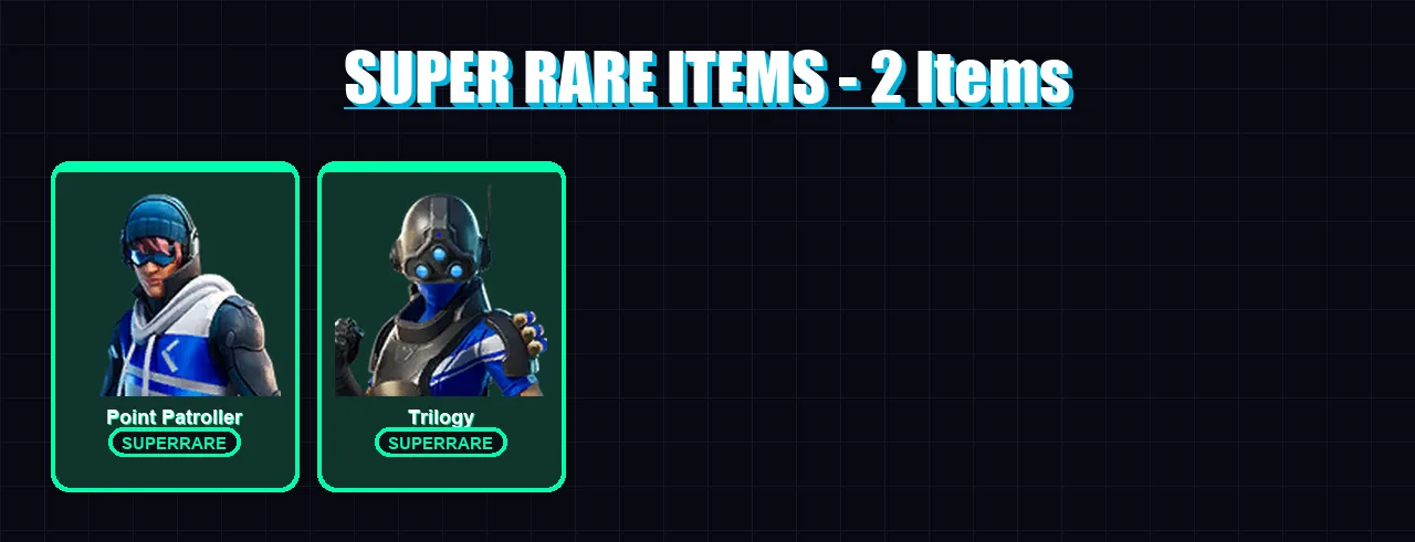 [PC/XBOX/PSN] | Point Patroller | Trilogy | Gear Specialist Maya | Meowscles | Brutus | 7 skin | 8 pickaxe | 7 emote | 8 glider | Lv89