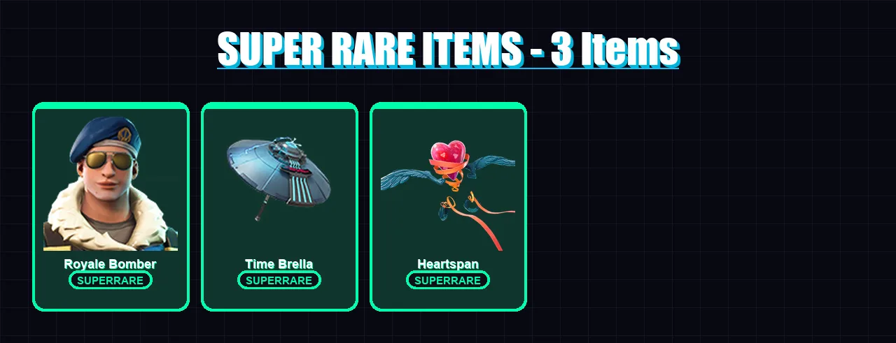 [PC/XBOX/PSN] | Royale Bomber | The Origin | The Foundation | Malik | Ronin | 44 skin | 65 pickaxe | 48 emote | 72 glider | Lv794