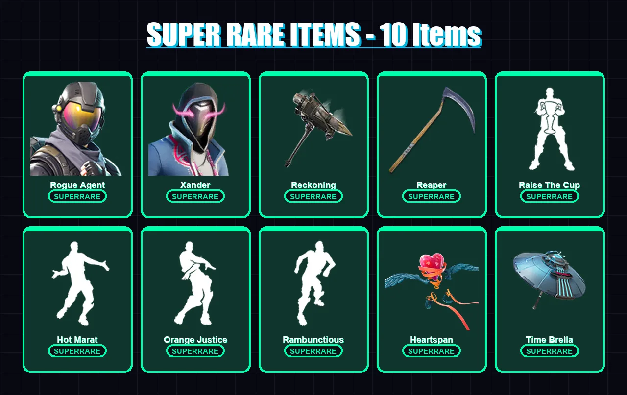 [PC/PSN] | Rogue Agent | Xander | Molten Battle Hound | Zenith | Galaxy Grappler | 209 skin | 182 pickaxe | 182 emote | 136 glider | Lv2173