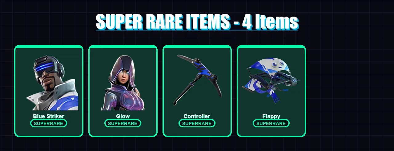 [PC/XBOX/PSN] | Blue Striker | Glow | Gear Specialist Maya | Agent Peely | 8-Ball vs Scratch | 15 skin | 17 pickaxe | 13 emote | 18 glider | Lv167