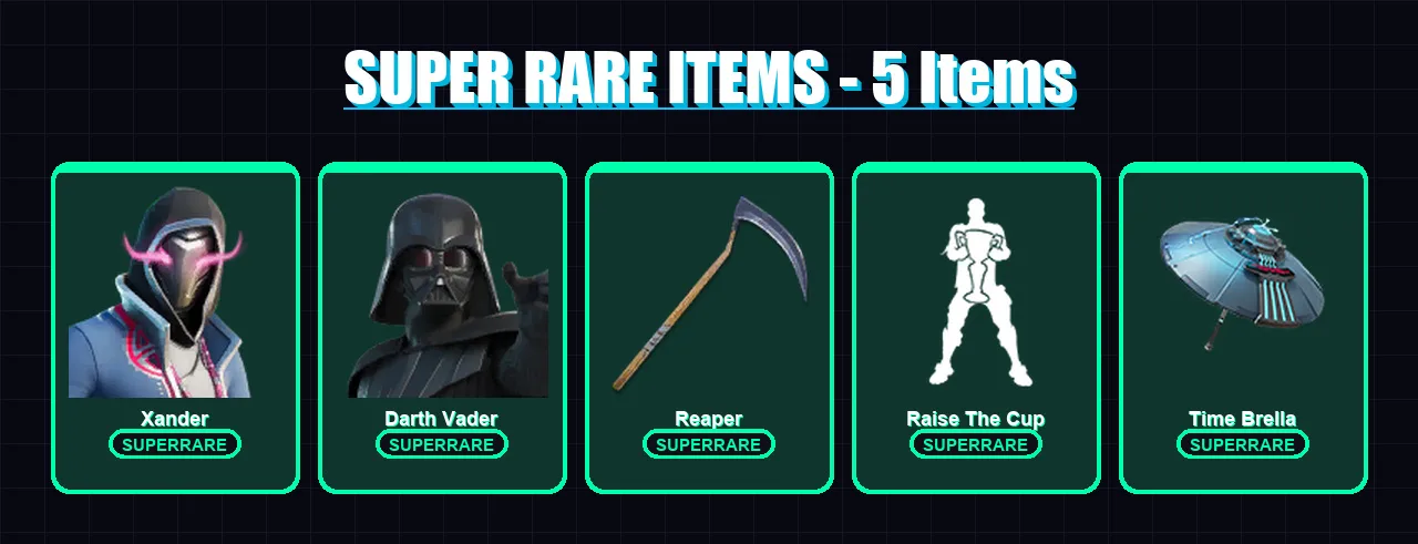 [PS4/PS5/XBOX/PC] | Xander | Darth Vader | Fade | Snap | Era | 79 skin | 128 pickaxe | 83 emote | 109 glider | Lv2268