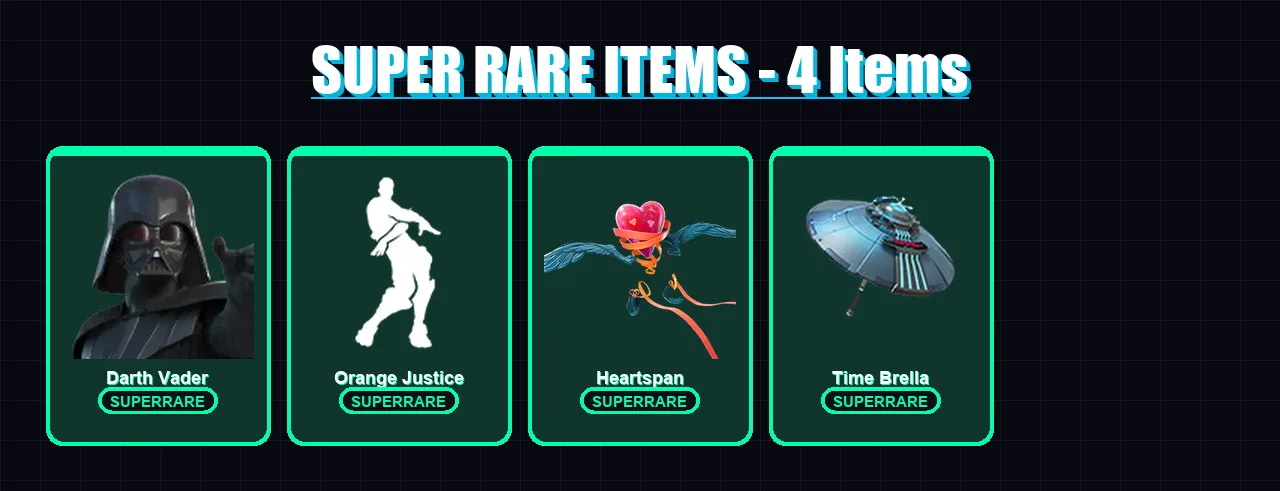 [PS4/PS5/PC] | Darth Vader | Snap | Spectra Knight | Malik | Era | 79 skin | 95 pickaxe | 94 emote | 89 glider | Lv1676