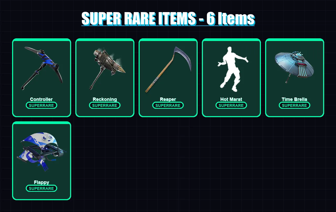 [PC/XBOX/PSN] | Calamity | Dire | A.I.M. | Giddy-up | Fable | 9 skin | 10 pickaxe | 12 emote | 15 glider | Lv185