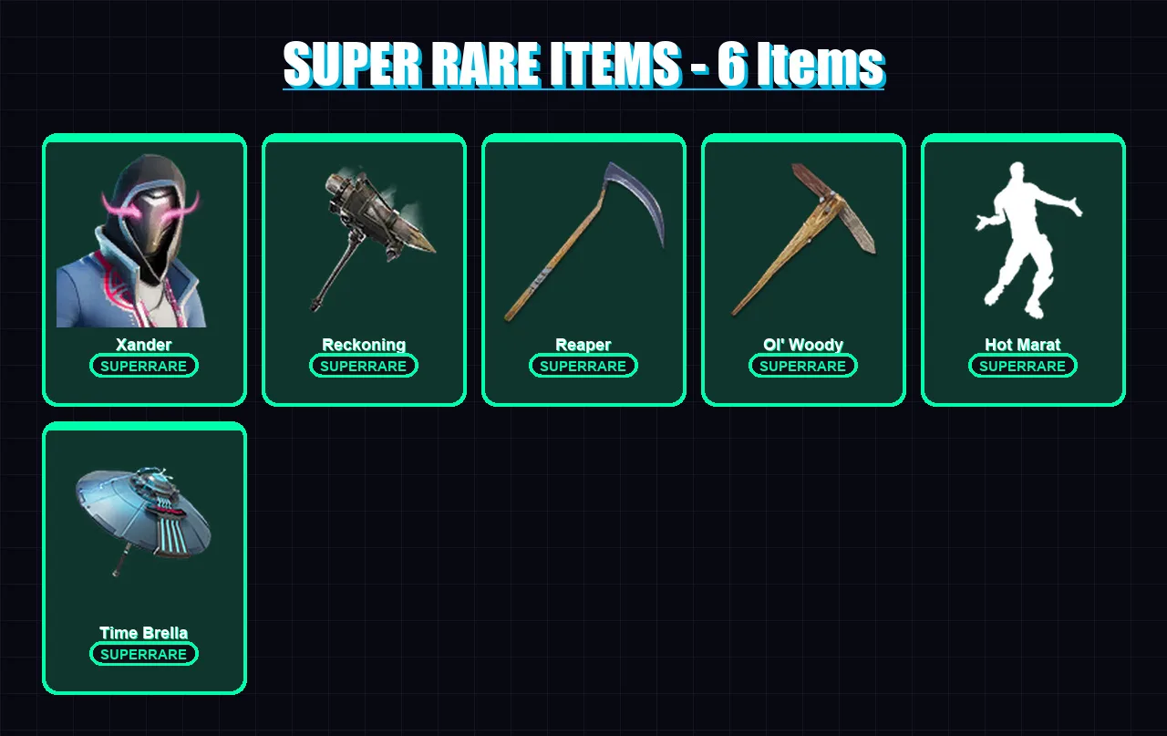 [PC/PSN] | Xander | Predator | Dire | Lynx | The Ageless | 134 skin | 139 pickaxe | 132 emote | 120 glider | Lv1889