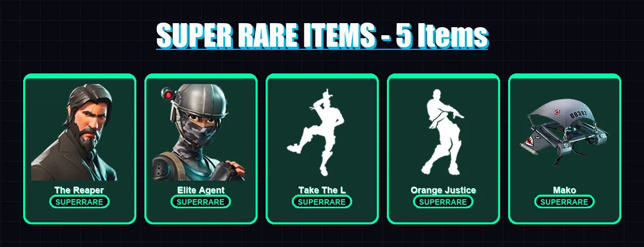 [PS4/PS5/XBOX/PC] | The Reaper | Elite Agent | The Visitor | Omega | Red Knight | 33 skin | 49 pickaxe | 36 emote | 35 glider | Lv614