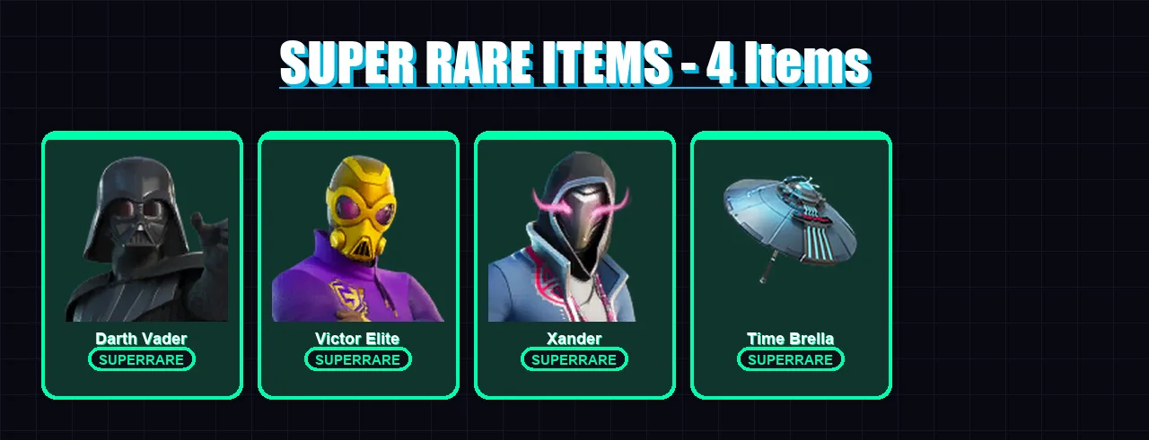 [PS4/PS5/XBOX/PC] | Darth Vader | Victor Elite | Xander | Son Goku | Paradigm (Reality-659) | 48 skin | 75 pickaxe | 59 emote | 73 glider | Lv942 — Fortnite account