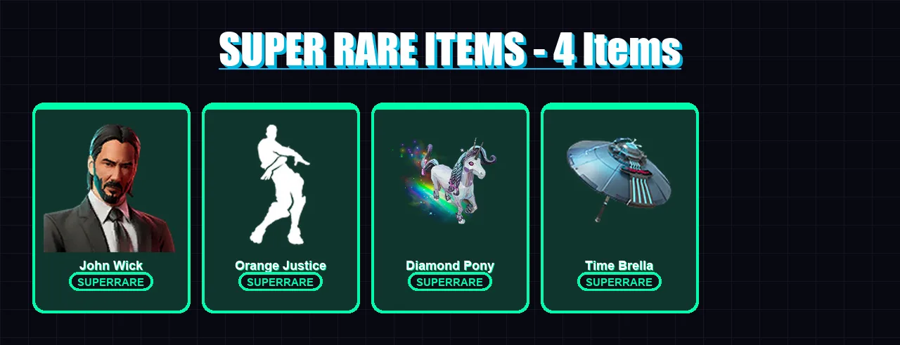 [PS4/PS5/PC] | John Wick | Valeria | Carbide | Sentinel | Power Chord | 41 skin | 46 pickaxe | 41 emote | 38 glider | Lv543 — Fortnite account