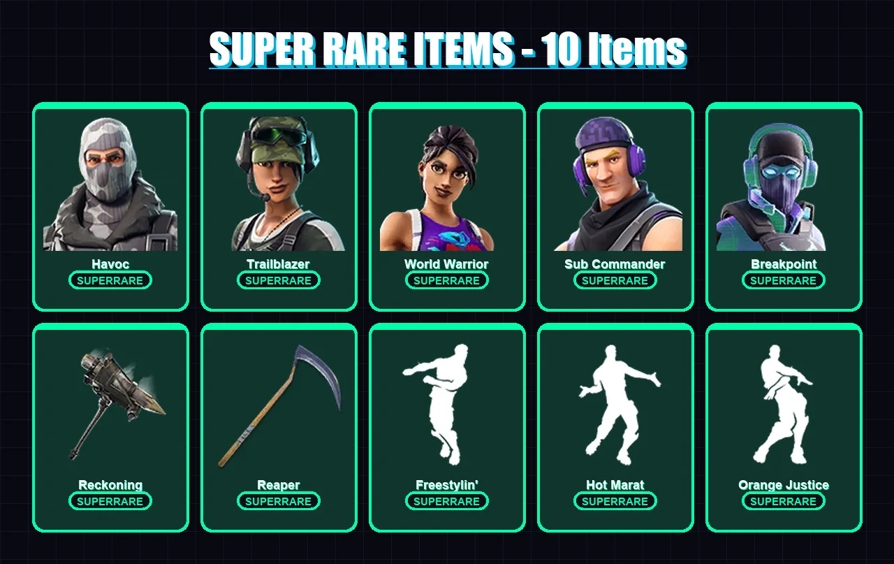 [PC/XBOX/PSN] | Havoc | Trailblazer | World Warrior | Sub Commander | Breakpoint | 111 skin | 81 pickaxe | 91 emote | 84 glider | Lv1394