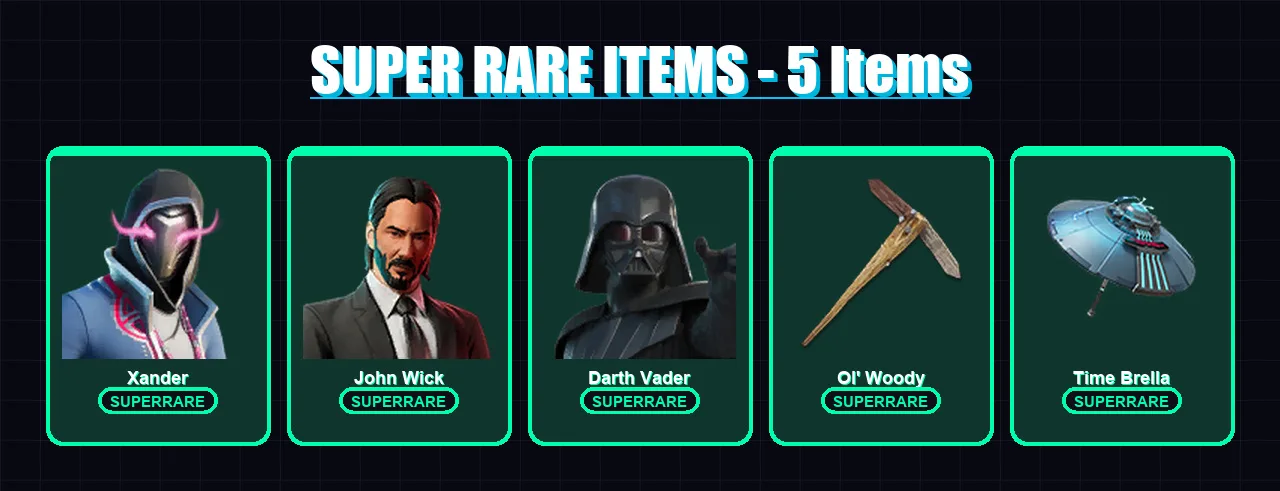[PC/XBOX/PSN] | Polo Prodigy | Xander | John Wick | Darth Vader | Renzo the Destroyer | 129 skin | 115 pickaxe | 112 emote | 59 glider | Lv627