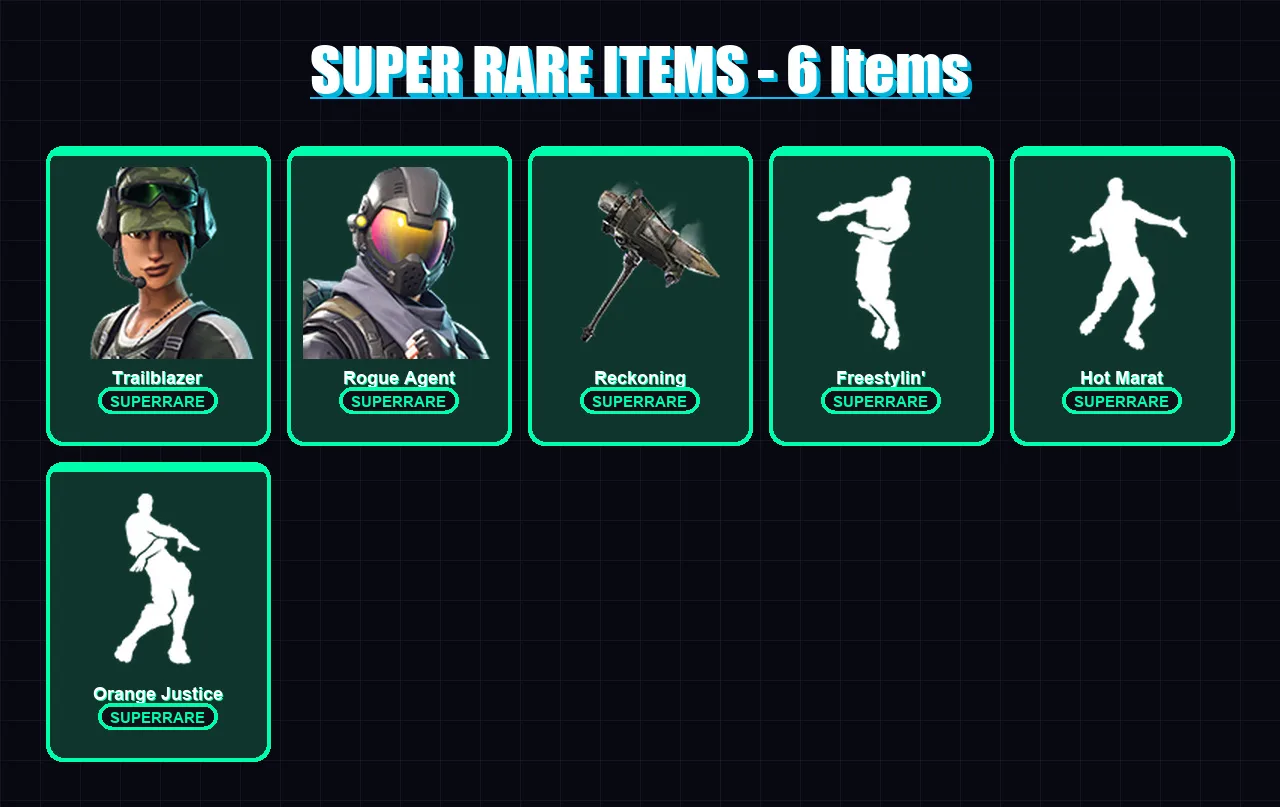 [PC/XBOX/PSN] | Trailblazer | Rogue Agent | Ragnarok | Calamity | Omega | 68 skin | 62 pickaxe | 77 emote | 68 glider | Lv952