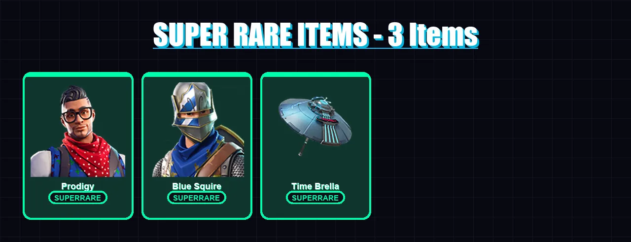 [PS4/PS5/PC] | Prodigy | Blue Squire | Gunnar | Tsuki 2.0 | Lt. Evergreen | 6 skin | 13 pickaxe | 16 emote | 14 glider | Lv240