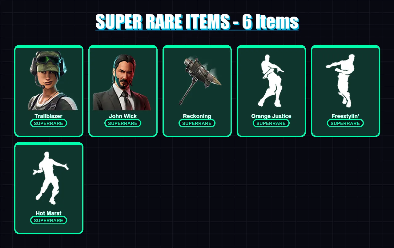 [PC/PSN] | Trailblazer | John Wick | Zenith | Drift | Midas | 131 skin | 113 pickaxe | 125 emote | 107 glider | Lv1714