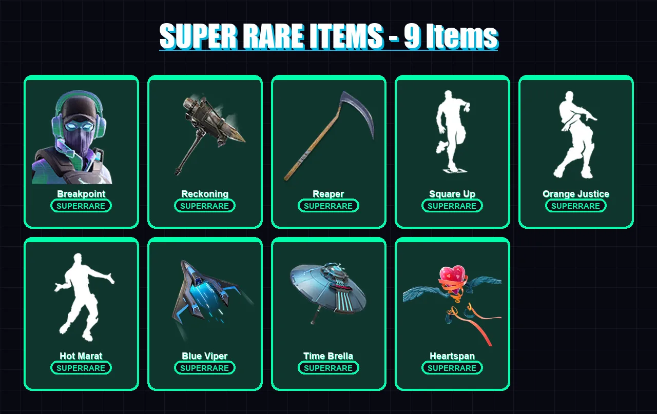 [PS4/PS5/XBOX/PC] | Breakpoint | Rox | The Ice King | Luxe | Lynx | 82 skin | 98 pickaxe | 93 emote | 101 glider | Lv1540