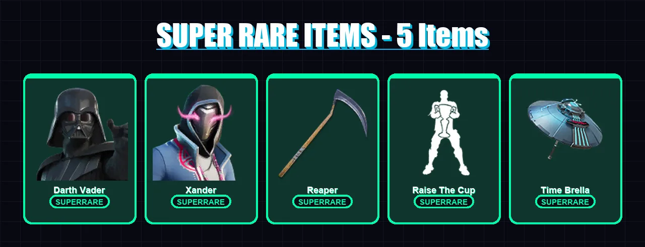 [PC/XBOX/PSN] | Darth Vader | Xander | Snap | Malik | Kymera | 59 skin | 101 pickaxe | 64 emote | 87 glider | Lv1953