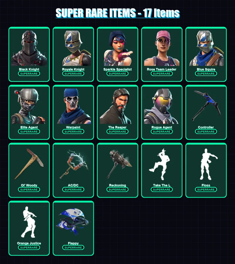 [PC/XBOX/PSN] | Black Knight | Royale Knight | Sparkle Specialist | 78 skin | Lv556