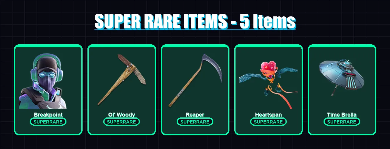 [PC/XBOX/PSN] | Breakpoint | Frozen Raven | Blackheart | Catalyst | The Scientist | 39 skin | 50 pickaxe | 40 emote | 47 glider | Lv556