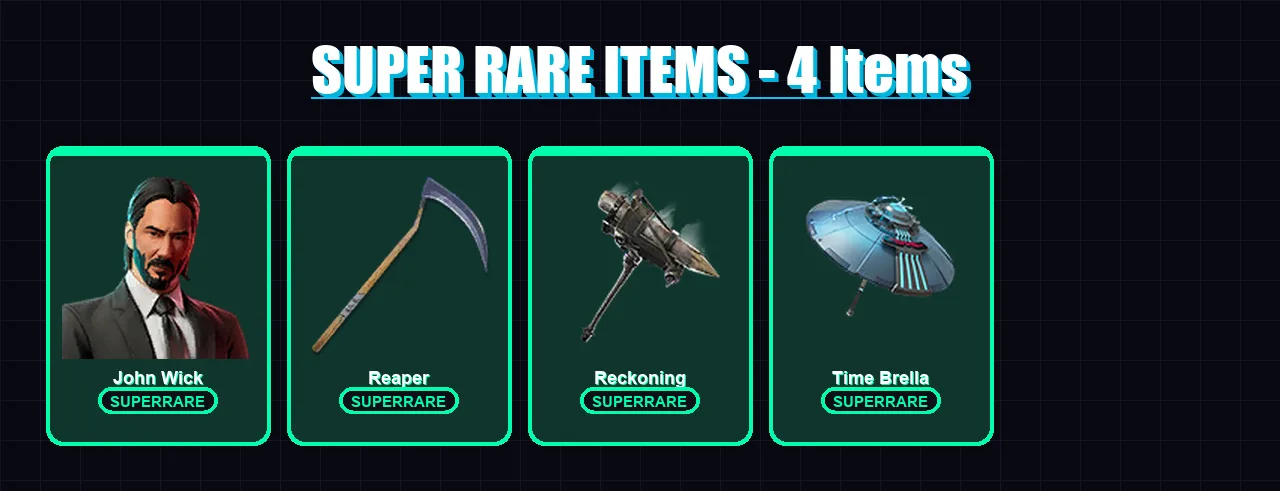 [PS4/PS5/PC] | John Wick | Lynx | Fade | Red Knight | Calamity | 64 skin | 74 pickaxe | 70 emote | 83 glider | Lv1307