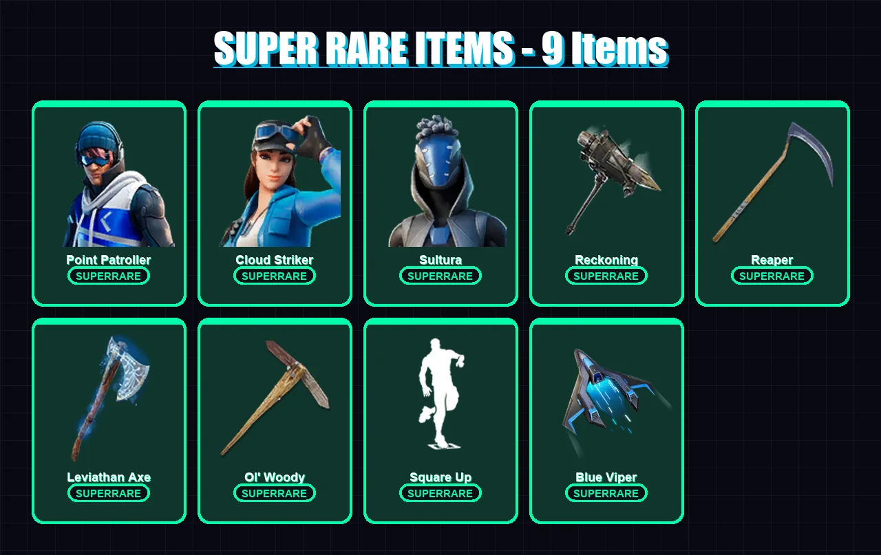 [PC/XBOX/PSN] | Point Patroller | Cloud Striker | Sultura | 166 skin | Lv1302