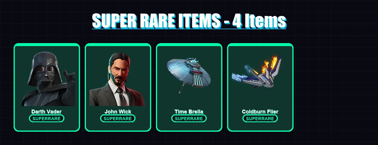 [PC/PSN] | Darth Vader | John Wick | Twyn | Snap | The Ageless | 336 skin | 359 pickaxe | 363 emote | 224 glider | Lv2813