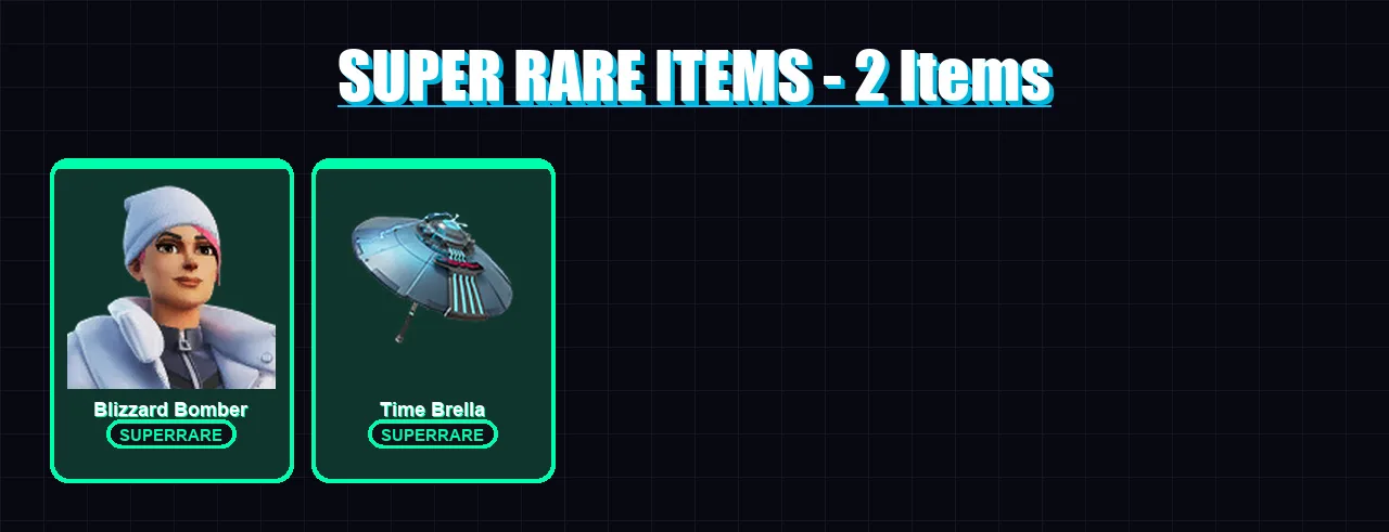 [PS4/PS5/XBOX/PC] | Blizzard Bomber | Gear Specialist Maya | Blaze | Omegarok | Spectra Knight | 54 skin | 122 pickaxe | 76 emote | 95 glider | Lv22