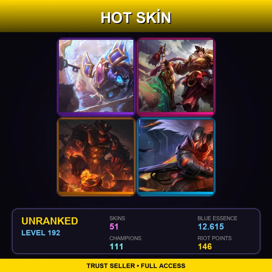 LAS | Lv192 | Unranked | 51 Skin | 111 Champ — Omega Squad Veigar