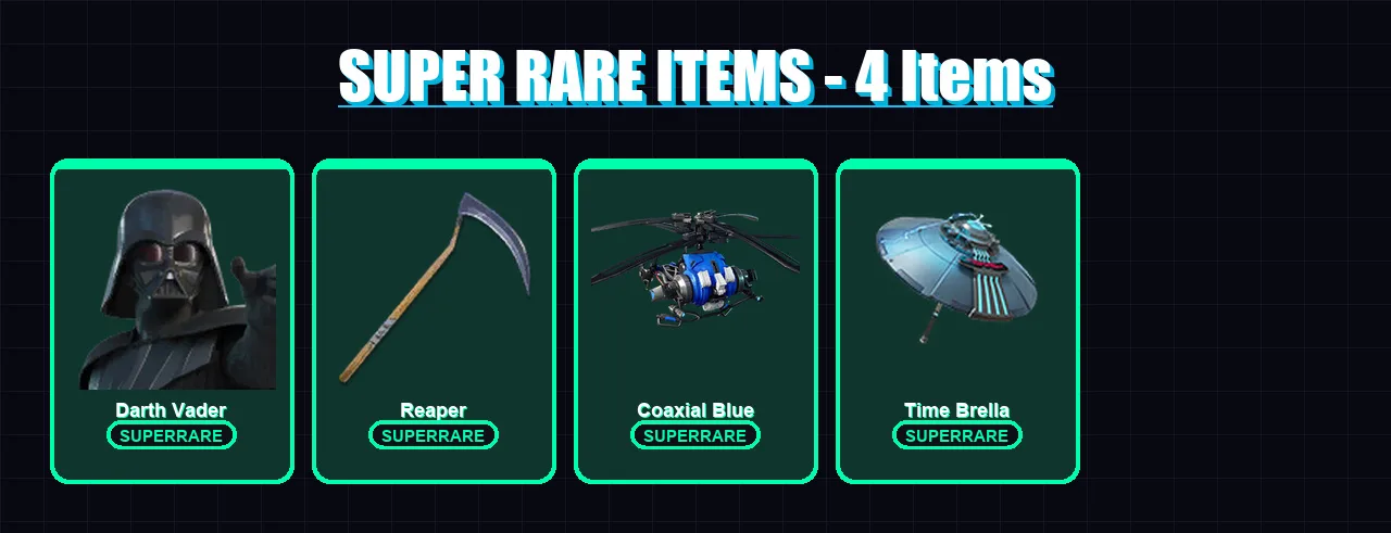 [PC/XBOX] | Darth Vader | Menace | Predator | Twyn | Malik | 116 skin | 170 pickaxe | 116 emote | 151 glider | Lv2182