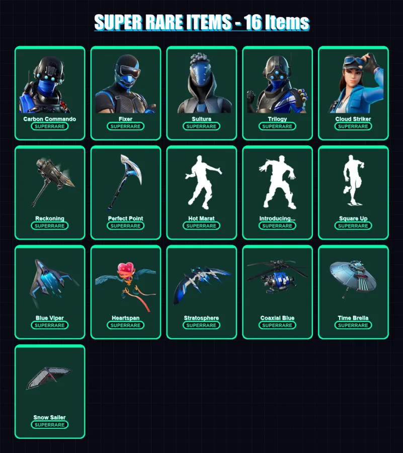 [PS4/PS5/XBOX/PC] | Drift | Calamity | Lynx | Luxe | Carbon Commando | 117 skin | 117 pickaxe | 123 emote | 122 glider | Lv1512