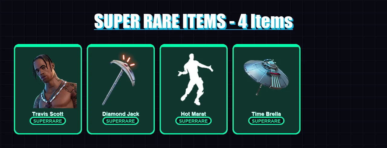 [PC/XBOX/PSN] | Travis Scott | Midas | Backlash | Frostbite | Molten Battle Hound | 133 skin | 164 pickaxe | 187 emote | 145 glider | Lv2666