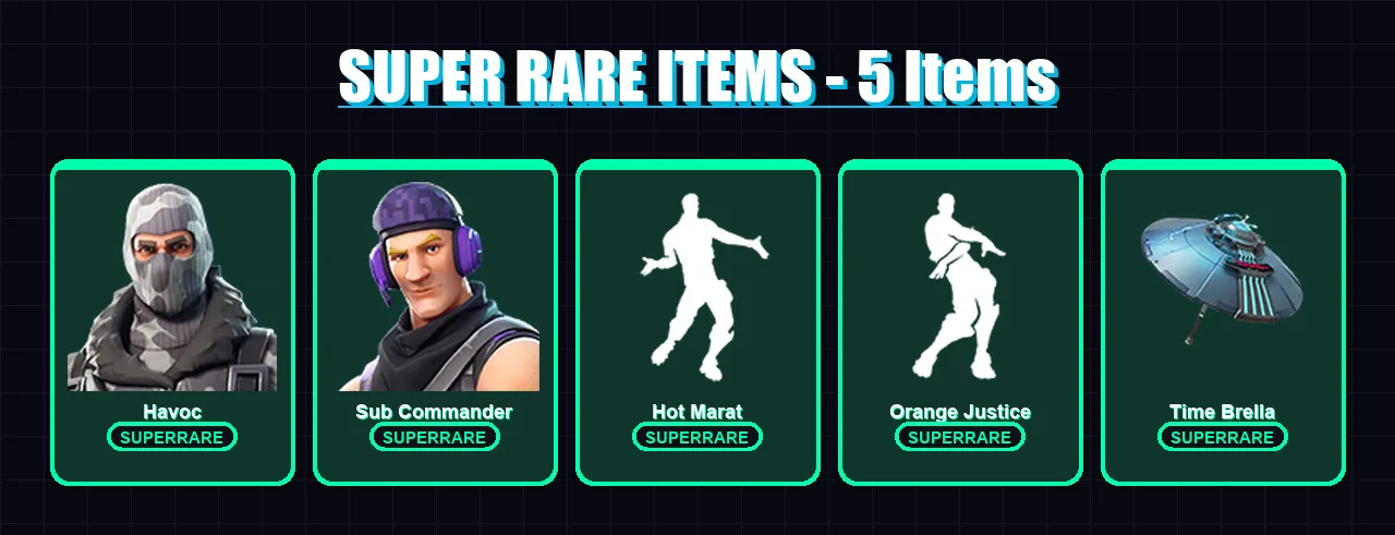 [PS4/PS5/XBOX/PC] | Havoc | Sub Commander | Kymera | Fusion | Mandalorian | 91 skin | 99 pickaxe | 92 emote | 102 glider | Lv1611