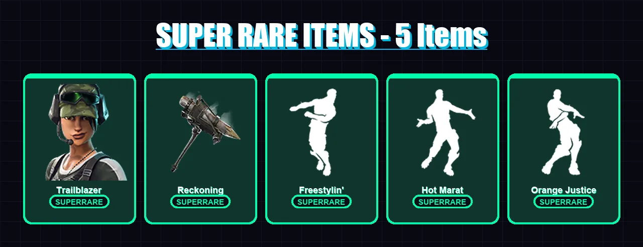 [PS4/PS5/XBOX/PC] | Trailblazer | Lynx | Enforcer | Calamity | Ragnarok | 23 skin | 18 pickaxe | 31 emote | 24 glider | Lv367
