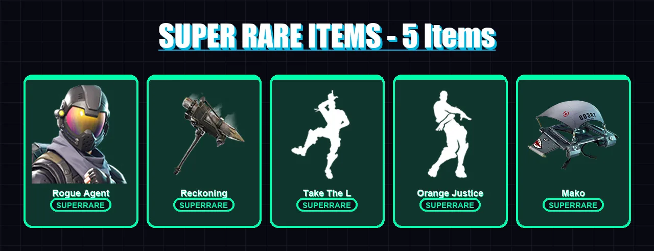 [PC/PSN] | Rogue Agent | Enforcer | Calamity | Carbide | Paradigm (Reality-659) | 51 skin | 47 pickaxe | 54 emote | 51 glider | Lv883