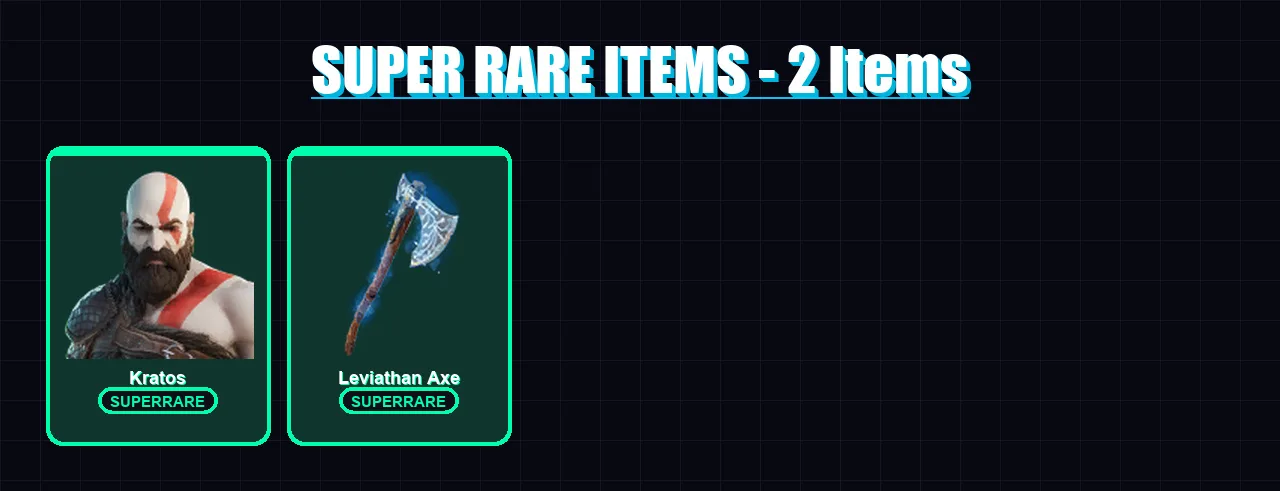 [SWITCH/XBOX/PSN/PC] | Kratos | Galaxia | Joey | Fade | Menace | 48 skin | 53 pickaxe | 62 emote | 49 glider | Lv775