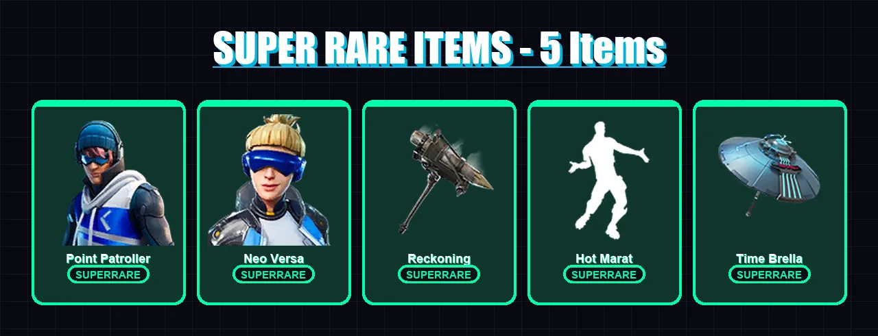 [PS4/PS5/XBOX/PC] | Point Patroller | Neo Versa | Zenith | Midas | Gear Specialist Maya | 85 skin | 95 pickaxe | 89 emote | 107 glider | Lv1632