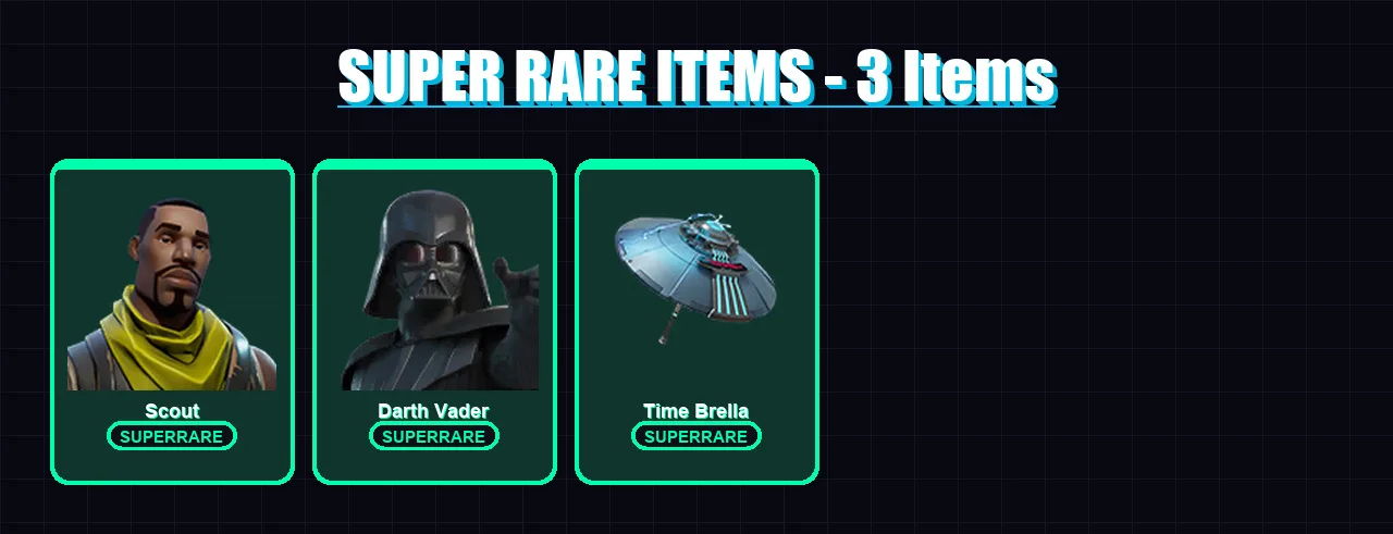 [PS4/PS5/XBOX/PC] | Scout | Darth Vader | The Origin | Era | Mizuki | 207 skin | 263 pickaxe | 168 emote | 202 glider | Lv3972