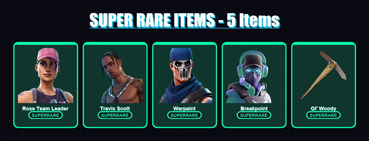 [PC/XBOX/PSN] | Rose Team Leader | Travis Scott | Warpaint | Breakpoint | Gear Specialist Maya | 25 skin | 29 pickaxe | 26 emote | 27 glider | Lv322 — Fortnite account