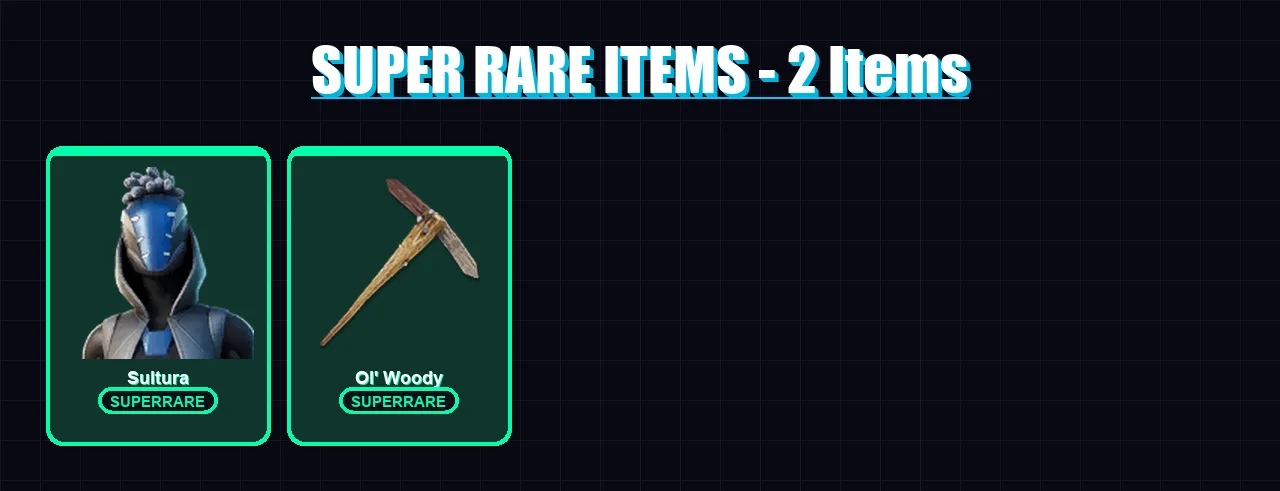 [PS4/PS5/XBOX/PC] | Sultura | Ronin | Haven | Shanta | Tsuki 2.0 | 8 skin | 14 pickaxe | 4 emote | 8 glider | Lv56