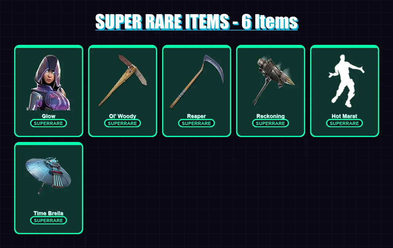 [PC] | Glow | Deadpool | A.I.M. | Rox | Zenith | 106 skin | 109 pickaxe | 100 emote | 100 glider | Lv1525