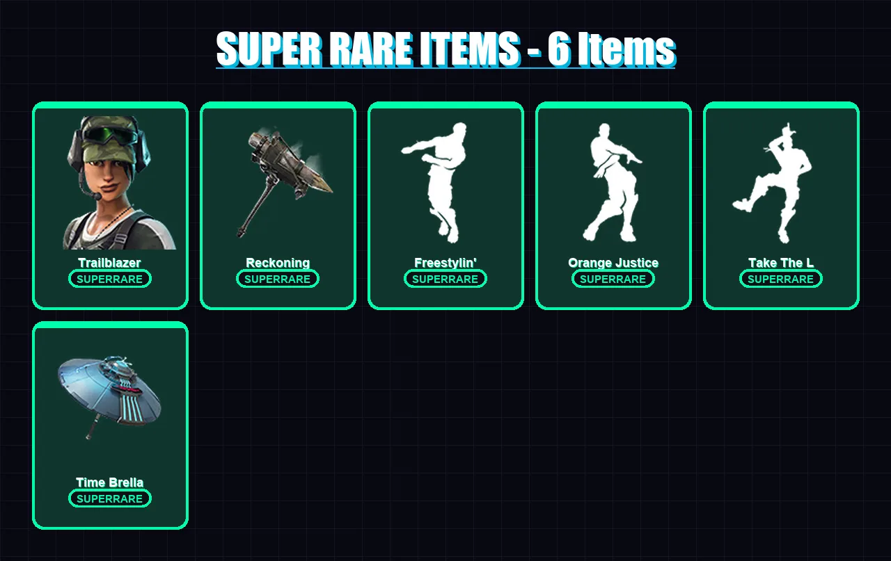 [PS4/PS5/XBOX/PC] | Trailblazer | Son Goku | Peter Griffin | Ragnarok | Enforcer | 39 skin | 35 pickaxe | 38 emote | 40 glider | Lv606 — Fortnite account