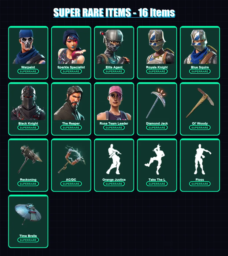 [PC/XBOX/PSN] | Warpaint | Sparkle Specialist | Elite Agent | Royale Knight | Blue Squire | 90 skin | 85 pickaxe | 80 emote | 81 glider | Lv862 — Fortnite account