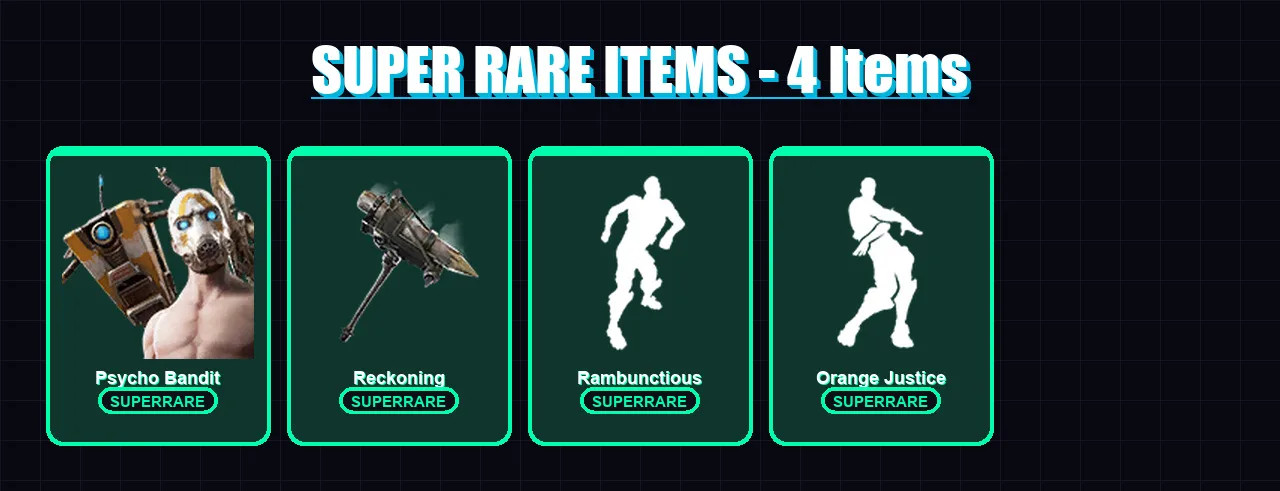 [PC/XBOX/PSN] | Psycho Bandit | Carbide | Drift | Calamity | Giddy-up | 24 skin | 19 pickaxe | 27 emote | 18 glider | Lv256