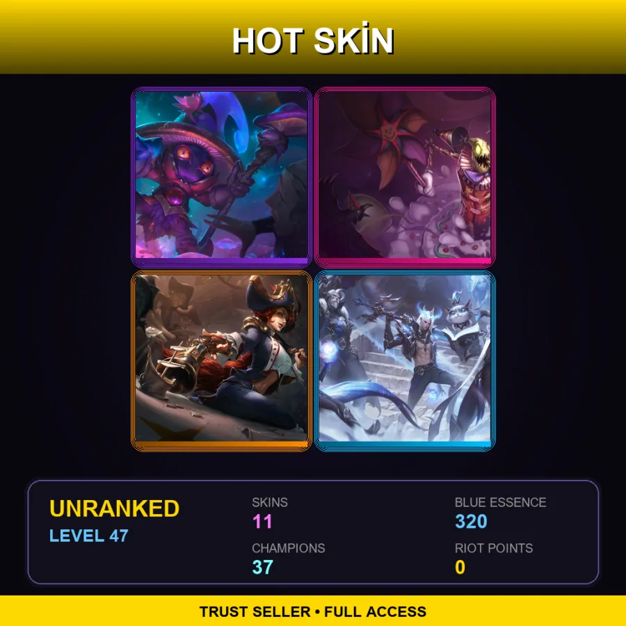 LAN | Elderwood Veigar | Surprise Party Fiddlesticks | Waterloo Miss Fortune | EDG Viego | 11 Skin | 37 Champ | Lv47