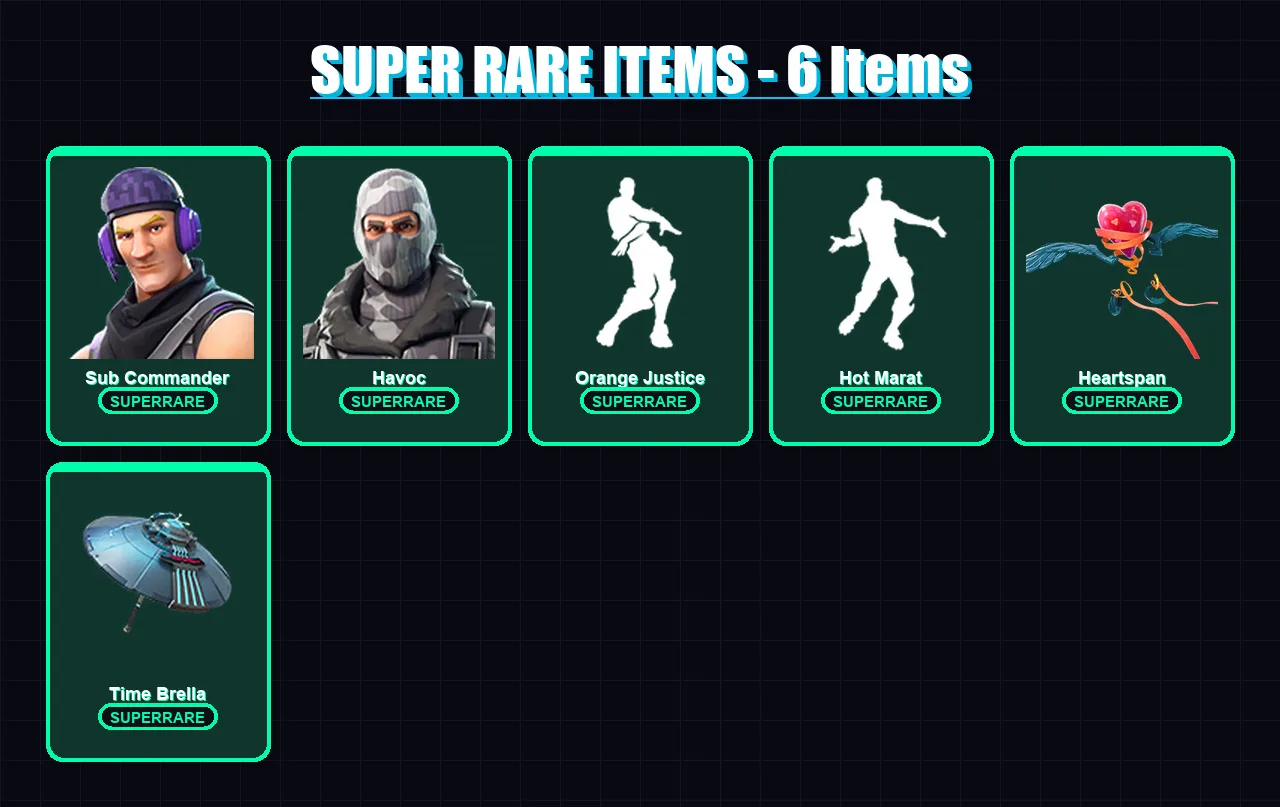 [PC/XBOX/PSN] | Sub Commander | Havoc | Rox | Fade | Hybrid | 34 skin | 58 pickaxe | 54 emote | 69 glider | Lv938